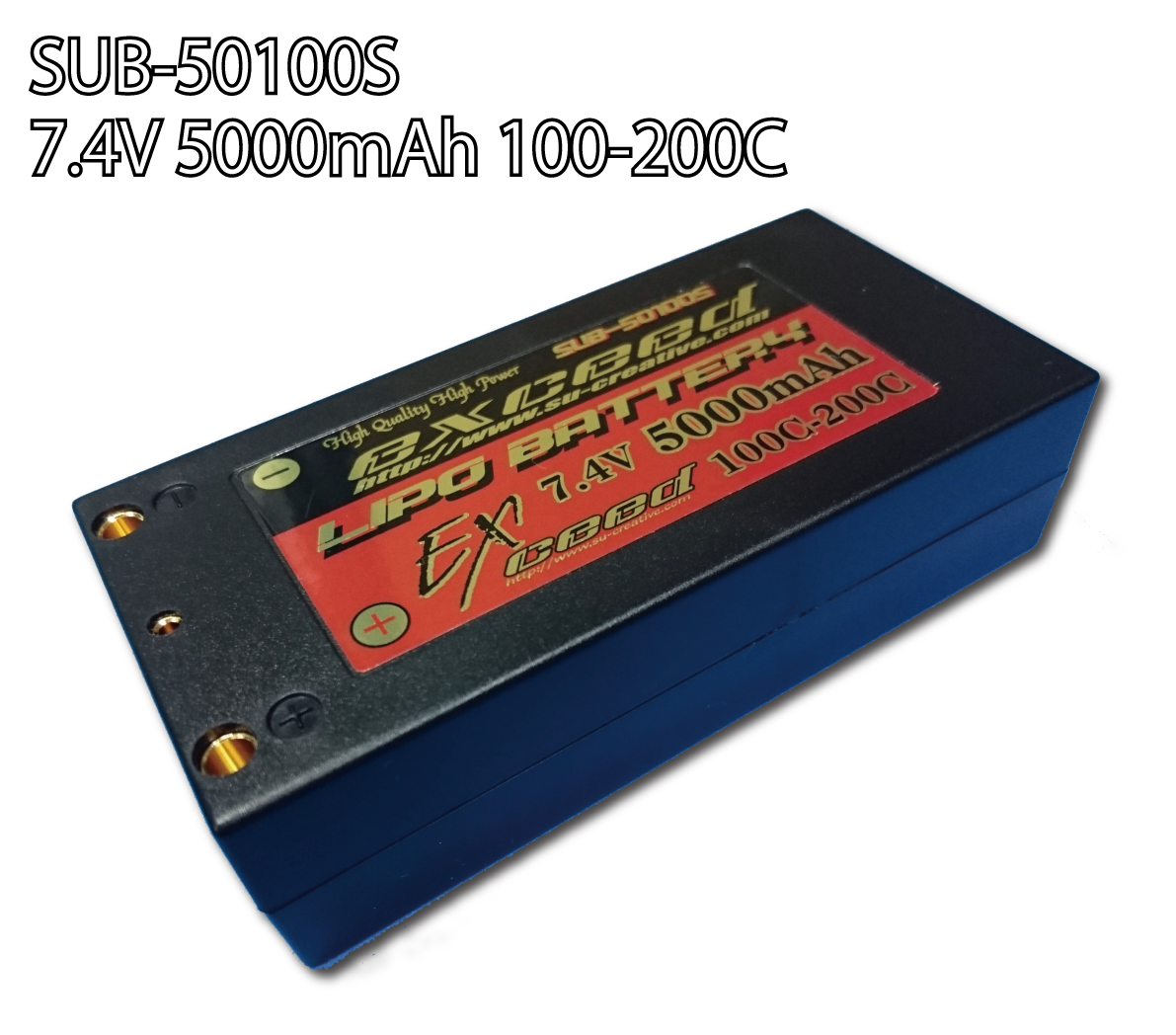 EXceedオンラインショップ / (Short_LCG) LIPOバッテリー 7.4V